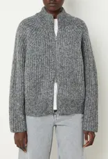 selected SELECTED FEMME ANJULI CARDIGAN - GREY MELANGE