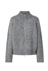selected SELECTED FEMME ANJULI CARDIGAN - GREY MELANGE