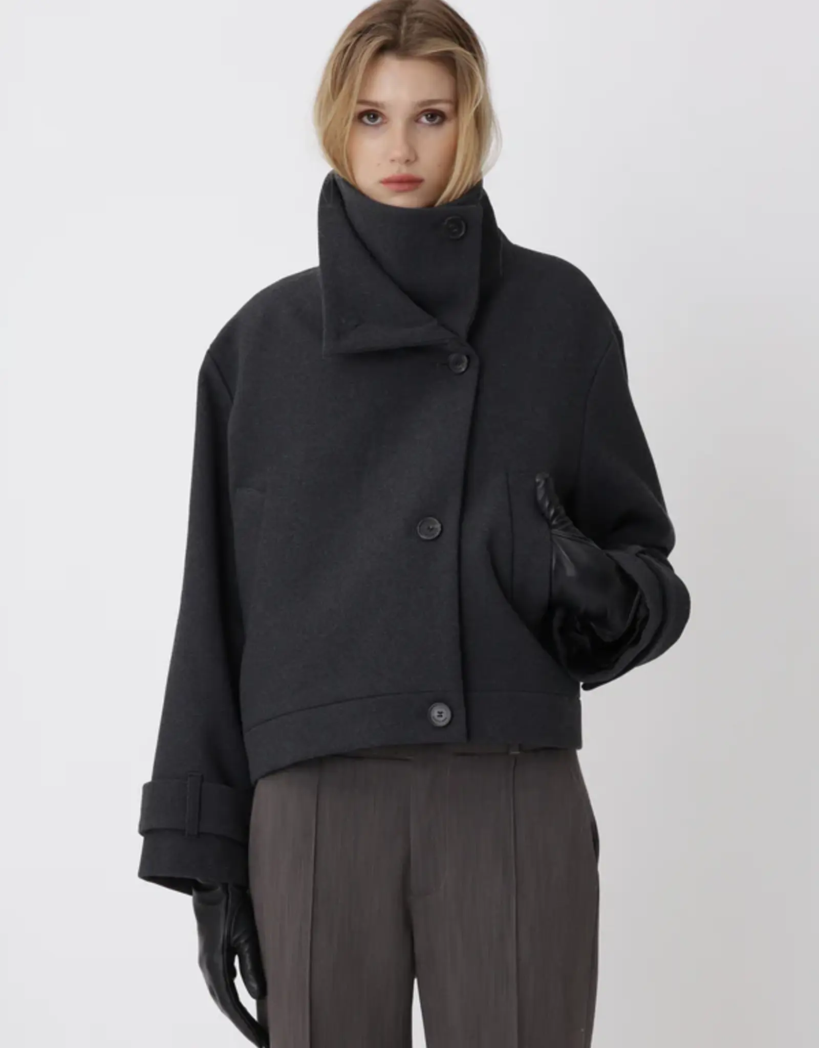 Won Hundred WON HUNDRED TILDA JACKET - LICORICE