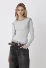Won Hundred WON HUNDRED IRENES TOP LS - GRAY VIOLET