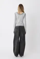Won Hundred WON HUNDRED IRENES TOP LS - GRAY VIOLET