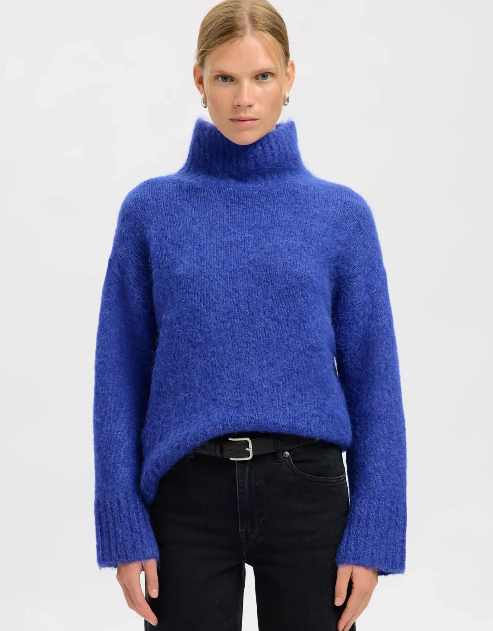 Selected Femme SELECTED FEMME GABRIELLA KNIT - DAZZLING BLUE