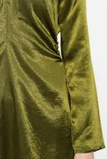 Selected Femme SELECTED FEMME SELENE ANKLE DRESS - AVOCADO