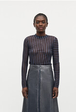 Mads Norgaard MADS NØRGAARD MY MESH MIA TOP - PARISIAN NIGHT