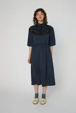 STELLA NOVA DELICATE LACE DRESS - ULTRA NAVY
