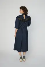 STELLA NOVA DELICATE LACE DRESS - ULTRA NAVY