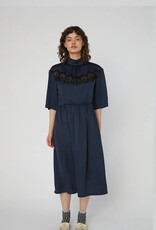 STELLA NOVA DELICATE LACE DRESS - ULTRA NAVY