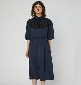 STELLA NOVA DELICATE LACE DRESS - ULTRA NAVY