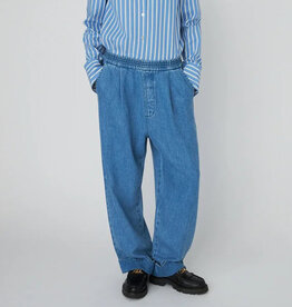 STELLA NOVA WASHED BLUE LOW WAIST PANTS - LIGHT BLUE