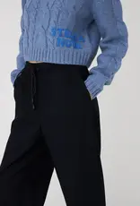 STELLA NOVA CASUAL SUITING PANTS - NAVY