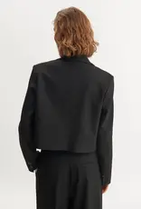 BASIC APPAREL RADI SHORT JACKET - BLACK