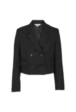 BASIC APPAREL RADI SHORT JACKET - BLACK