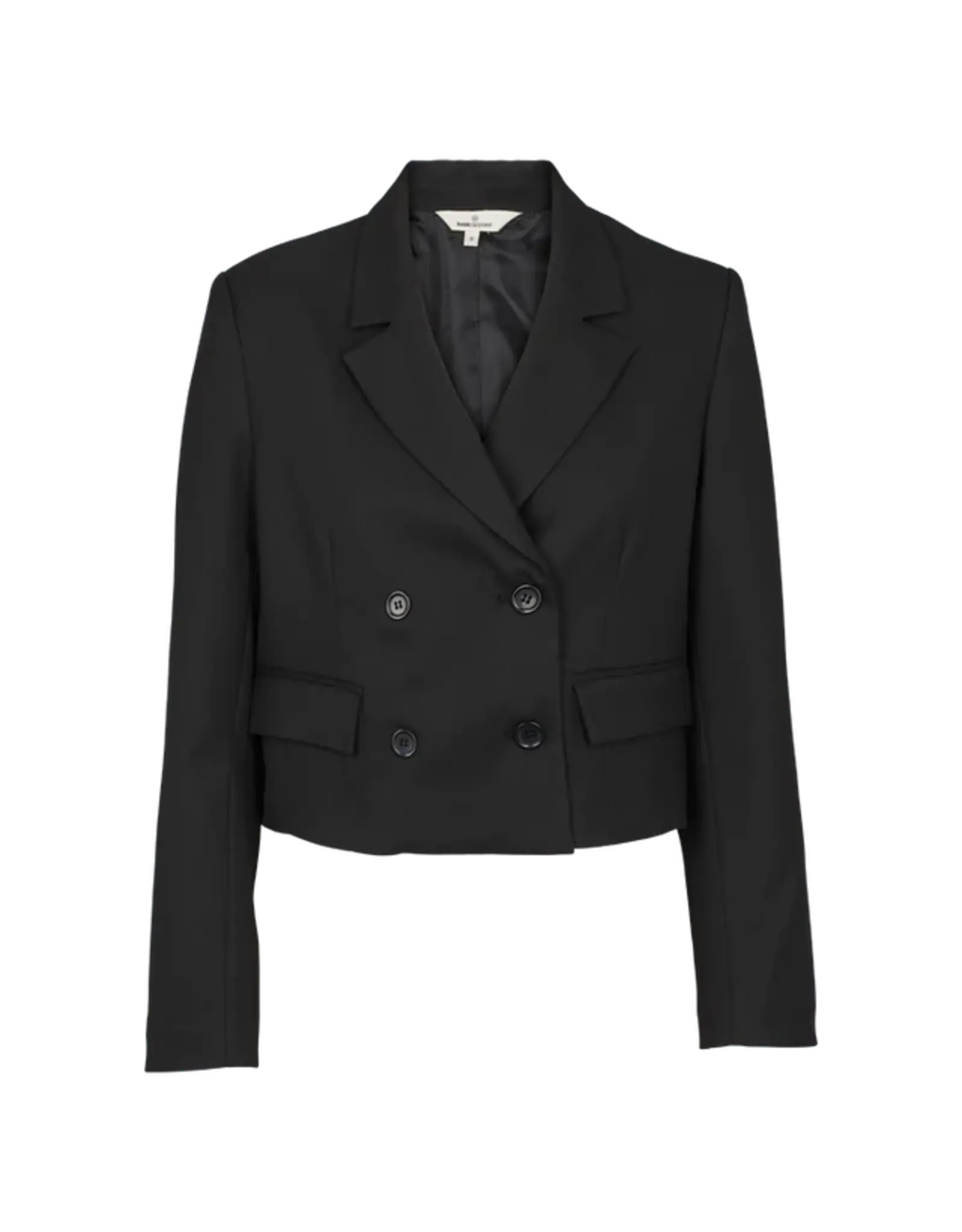 BASIC APPAREL RADI SHORT JACKET - BLACK