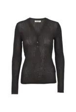 BASIC APPAREL ADI V NECK - DARK GREY