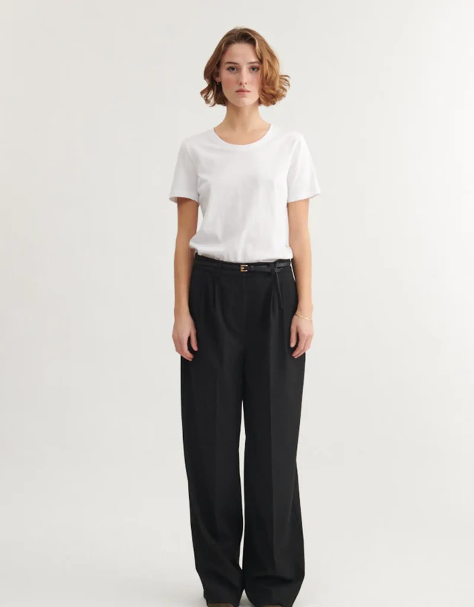 BASIC APPAREL MARJO PANTS - BLACK