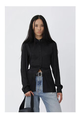 Won Hundred WON HUNDRED SIENA SHIRT - BLACK