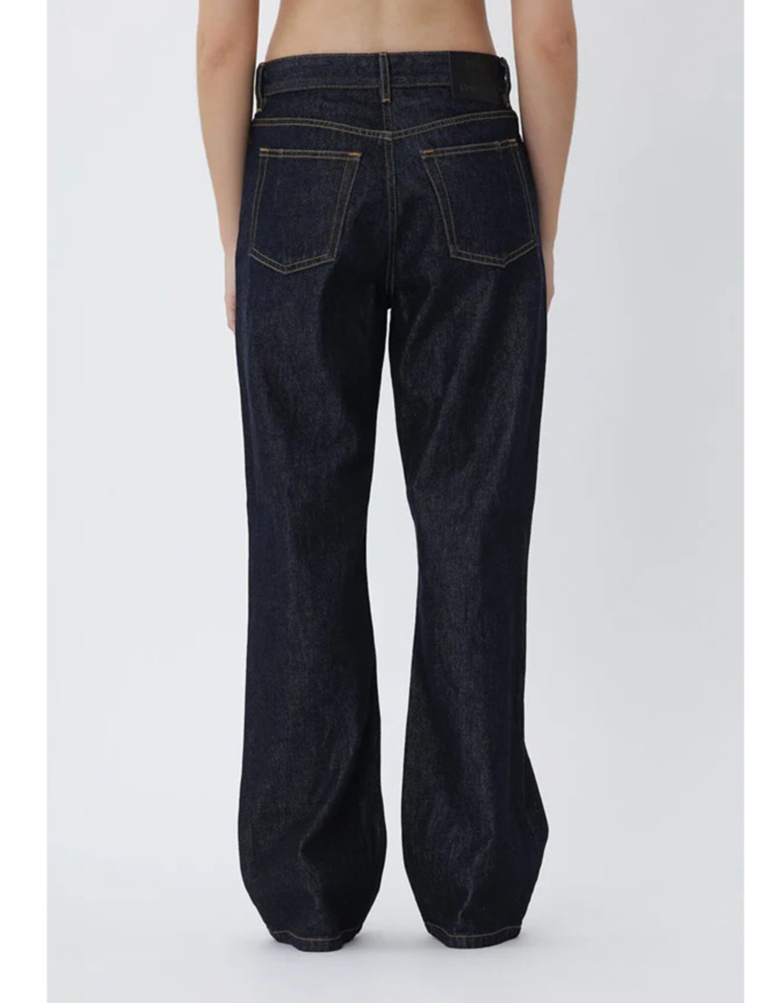 WON HUNDRED BAGGY JEANS - DARK BLUE