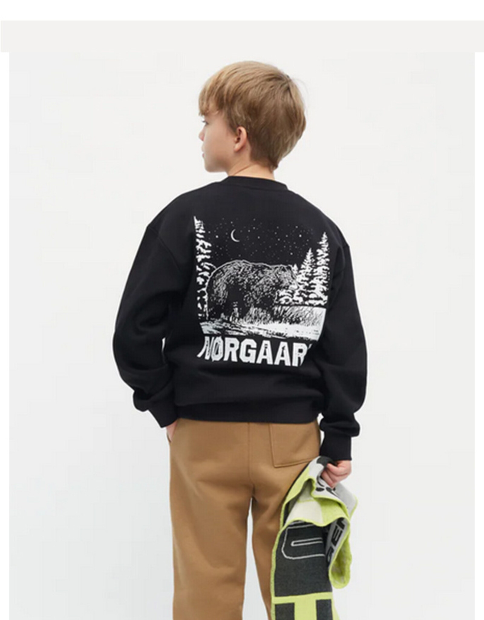 Mads Norgaard MADS NØRGAARD SONAR SWEATER - JET BLACK