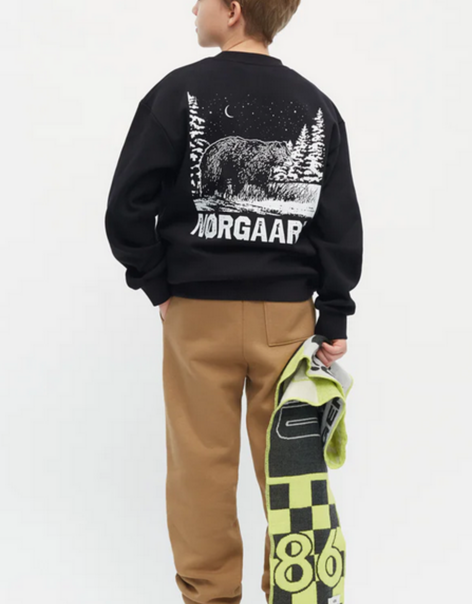 Mads Norgaard MADS NØRGAARD SONAR SWEATER - JET BLACK