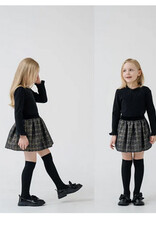 Ledum LEDUM SKIRT - GOLD/BLACK