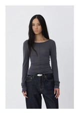 Won Hundred WON HUNDRED SVENJA SHIRT - BLACKENED  PEARL