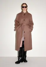 Won Hundred WON HUNDRED AMORA COAT WOOL - TAUPE GREY