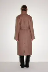 Won Hundred WON HUNDRED AMORA COAT WOOL - TAUPE GREY