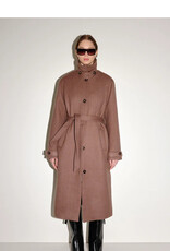 Won Hundred WON HUNDRED AMORA COAT WOOL - TAUPE GREY