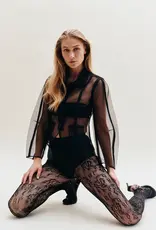 Baum Und Pferdgarten BAUM UN PFERDGARTEN BELOTTIE SHEER VEST - BLACK