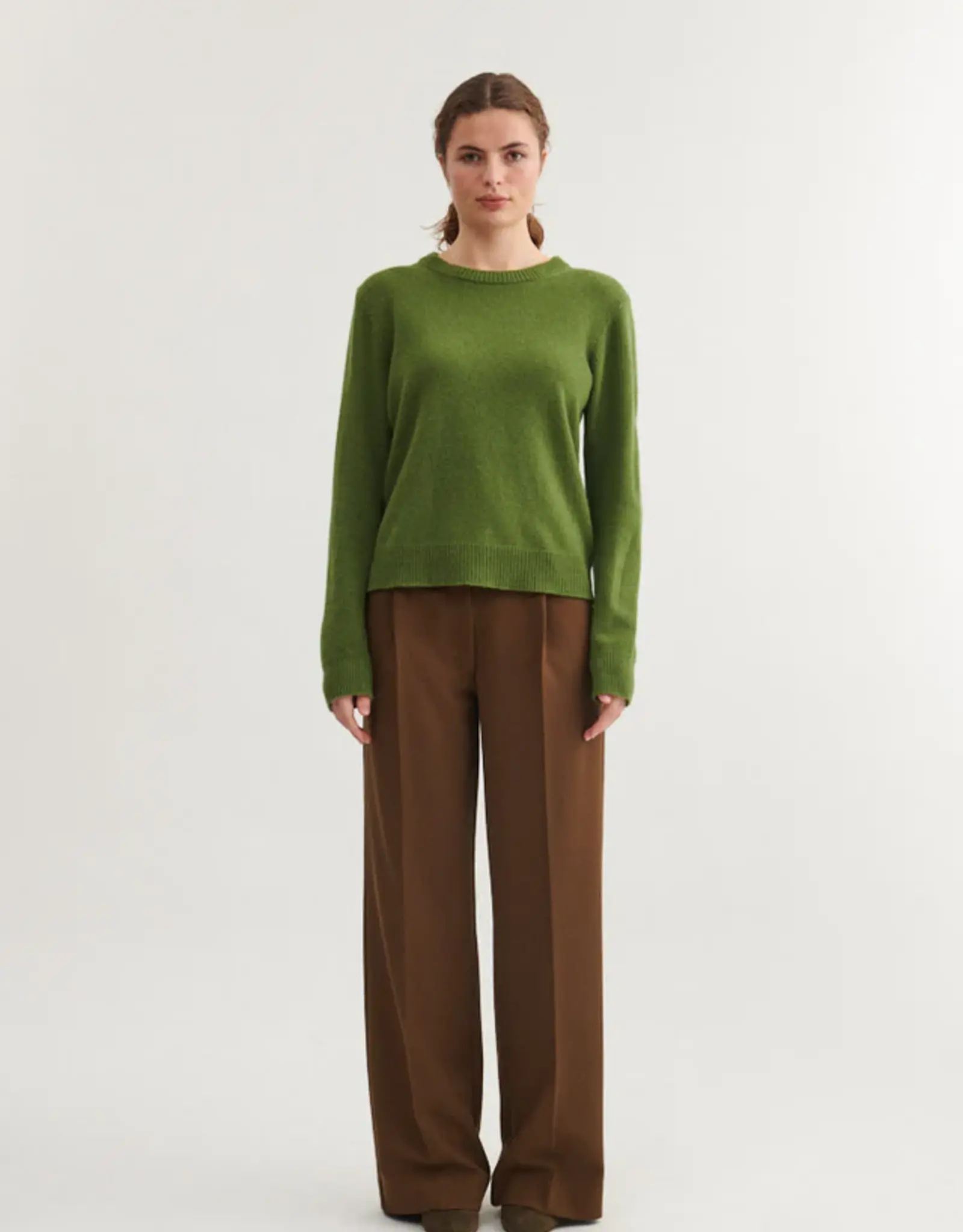 BASIC APPAREL CADY O NECK SWEATER - MAFLY