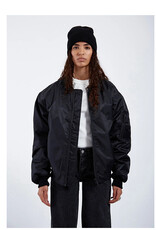 Dr Denim DR DENIM JARVIS BOMBER JACKET - BLACK