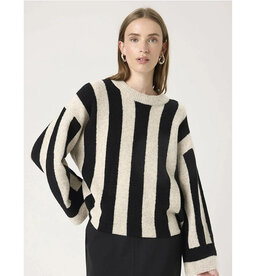 Soaked in Luxury SOAKED IN LUXURY BRIONY PULLOVER - STRIPES