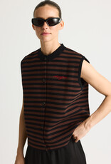 Résumé RÉSUMÉ KODY KNIT VEST - BLACK STRIPE