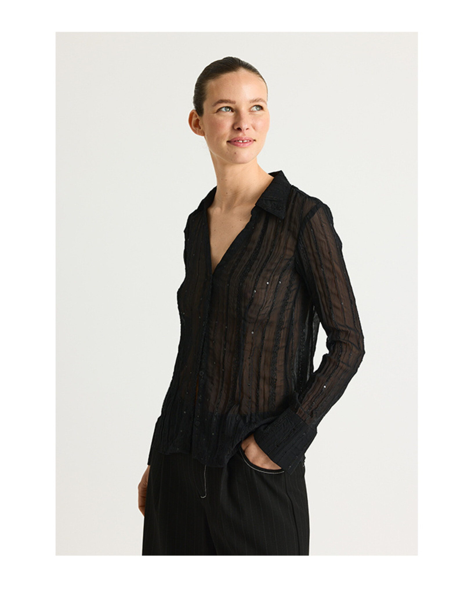 Résumé RÉSUMÉ KIMBERLY BLOUSE- BLACK