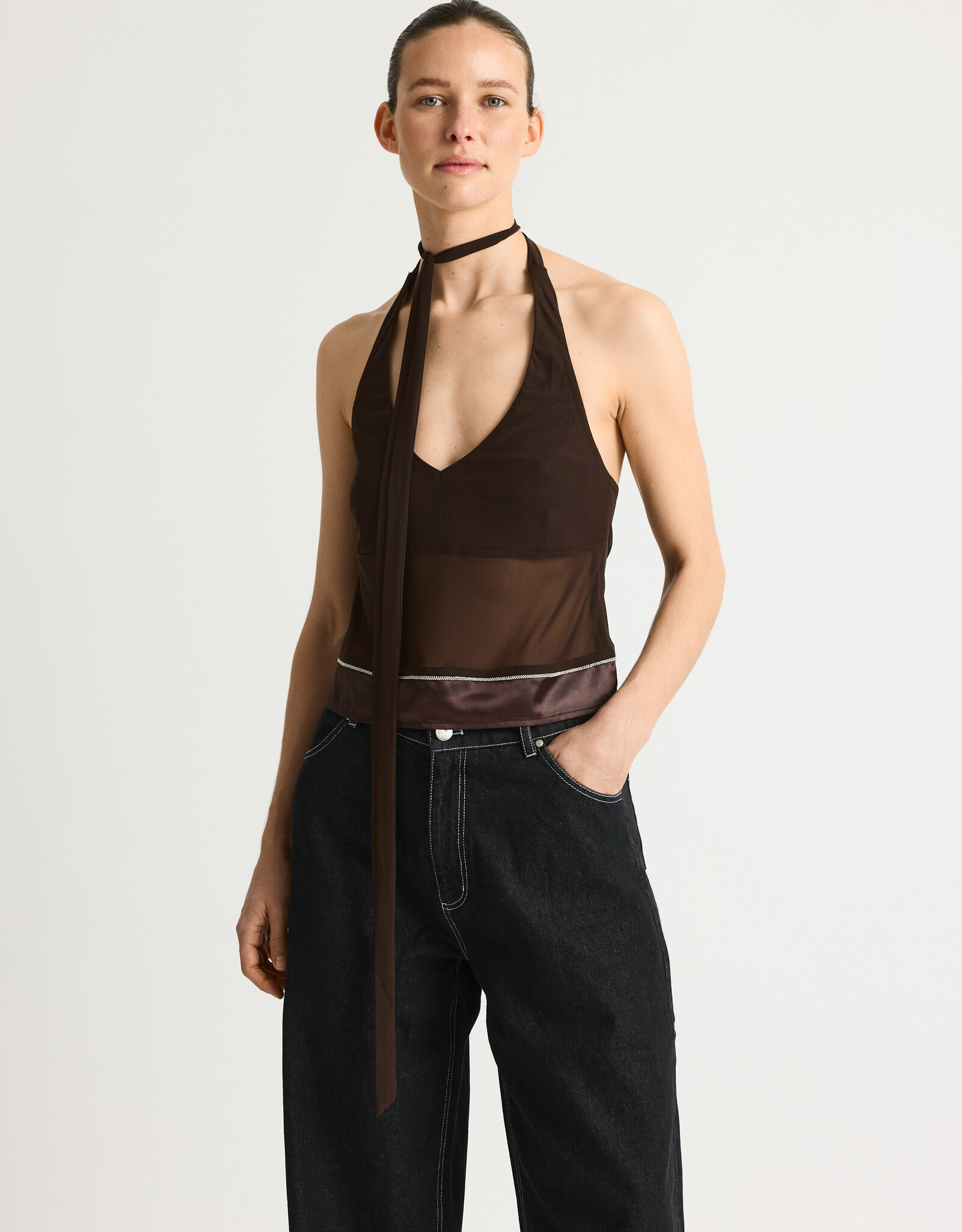 Résumé RÉSUMÉ KENDRA TOP - DARK BROWN