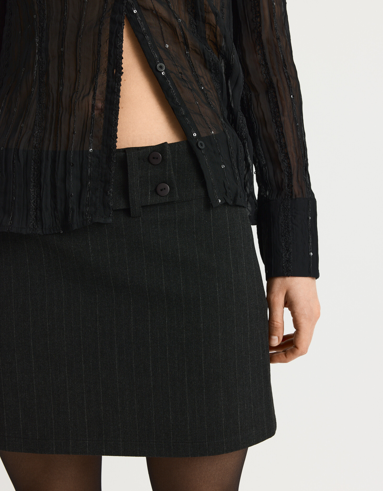 Résumé RÉSUMÉ KIRA SKIRT - DARK GREY