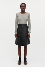 Mads Norgaard MADS NØRGAARD STRIPE TUBA TEE - VANILLA ICE /BLACK