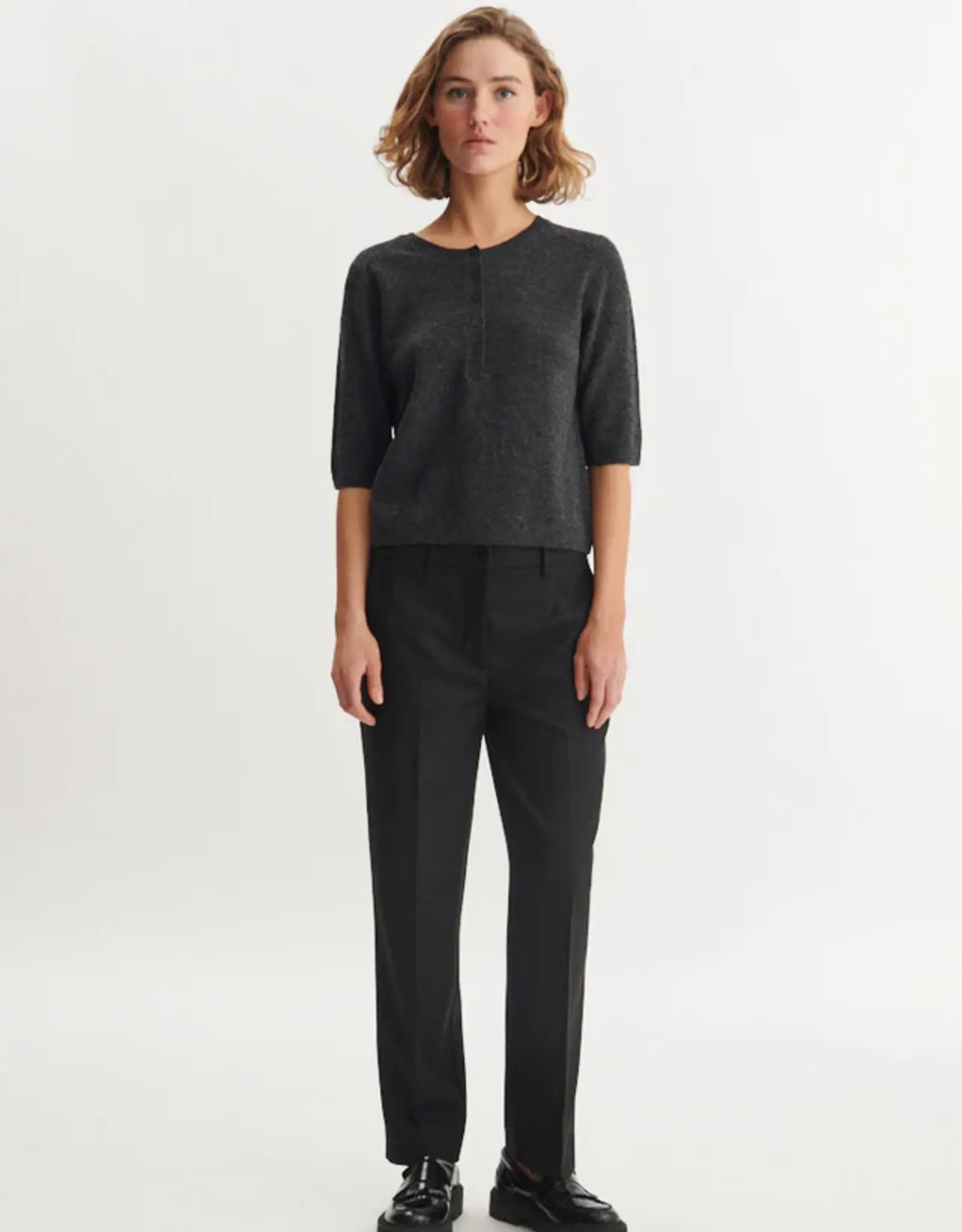 BASIC APPAREL RADI PANTS - BLACK