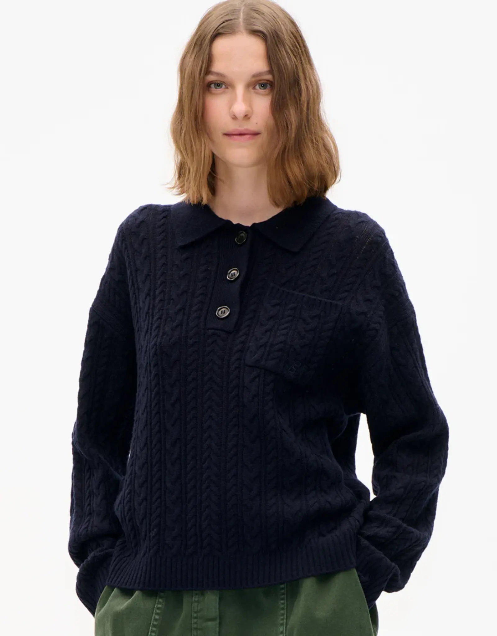 Baum Und Pferdgarten BAUM UND PFERDGARTEN CAILEY KNIT SWEATER - NAVY