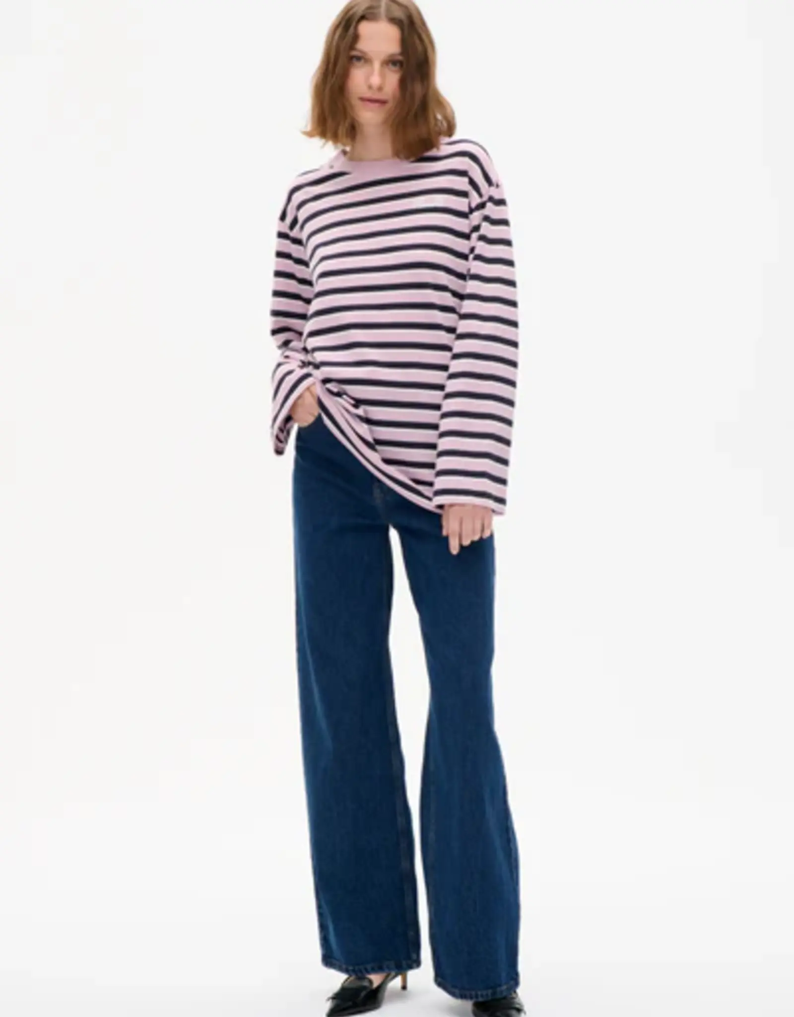 Baum Und Pferdgarten BAUM UND PFERDGARTEN JEEVANA SHIRT DOWN - PINK STRIPES