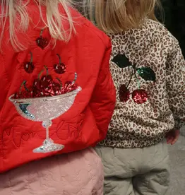 Konges Sløjd KONGES SLØJD JUNO PRINTED BOMBER JACKET - LEO