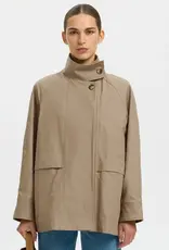 Selected Femme SELECTED FEMME KYLIE JACKET - WEATHERED TEAK