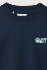 American Vintage AMERICAN VINTAGE GIXY TSHIRT - NAVY