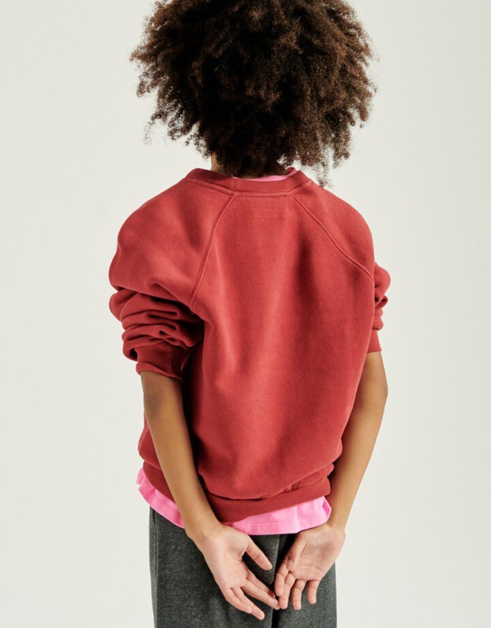 American Vintage AMERICAN VINTAGE SWEATER - VINTAGE CHERRY