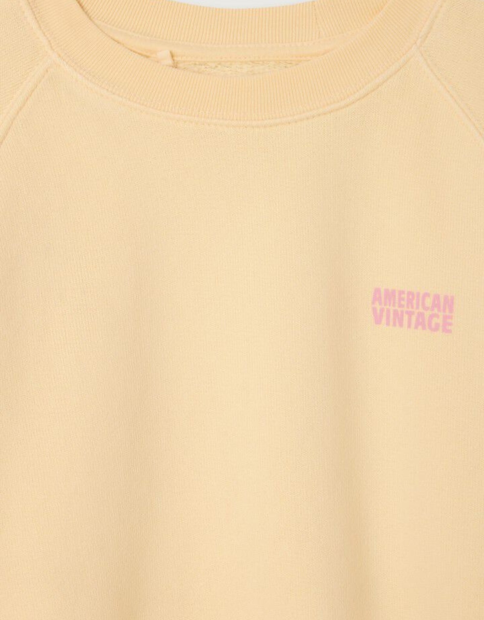 American Vintage AMERICAN VINTAGE SWEATER - VANILLA