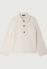 soeur SOEUR AUSTIN DENIM BLOUSE - LIGHT