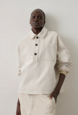 soeur SOEUR AUSTIN DENIM BLOUSE - LIGHT