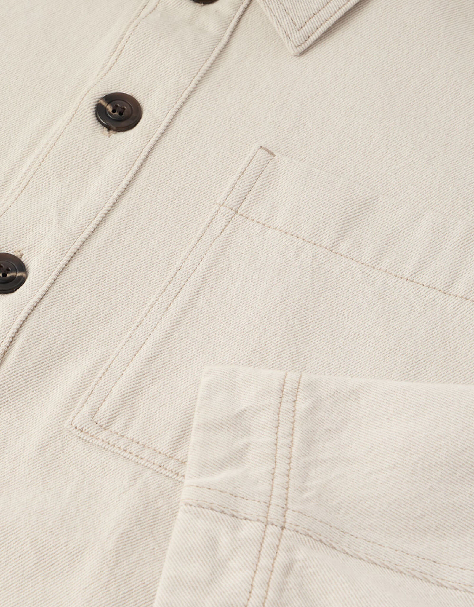 soeur SOEUR AUSTIN DENIM BLOUSE - LIGHT