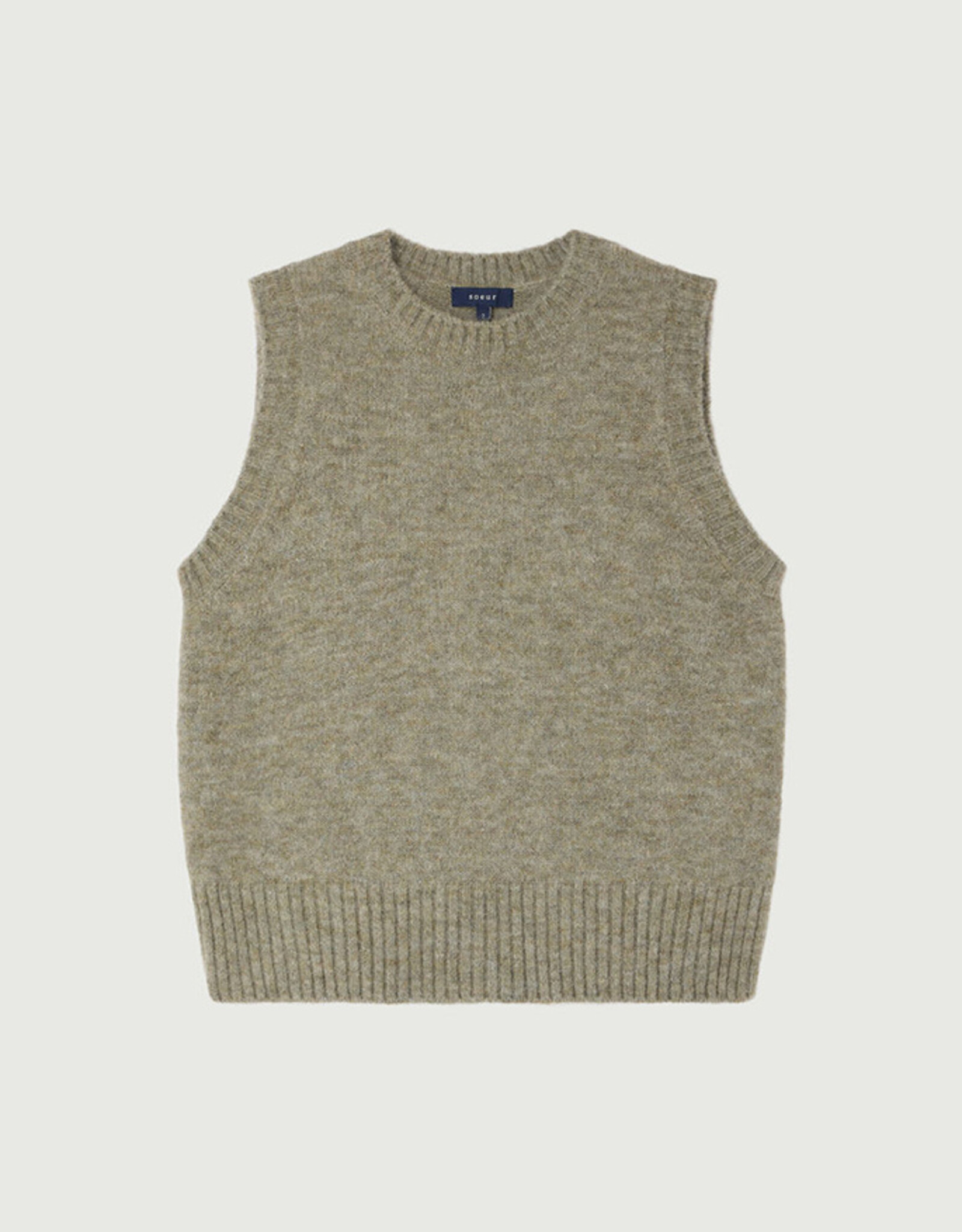 soer SOEUR NAMASTE SPENCER VEST - VERT