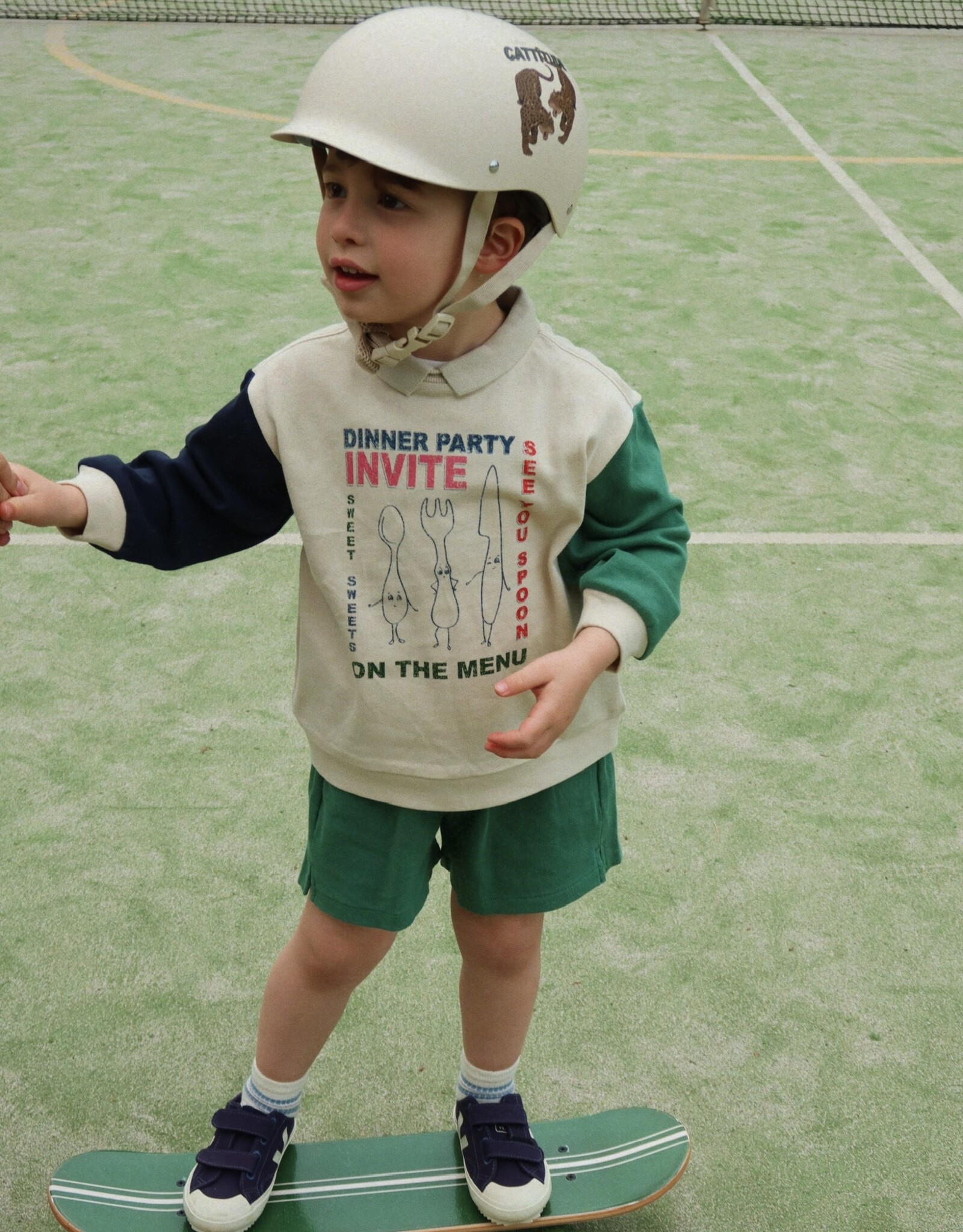 Konges Slojd KONGES SLØJD KIM SPOTTY LS POLO - MULTI COLOR